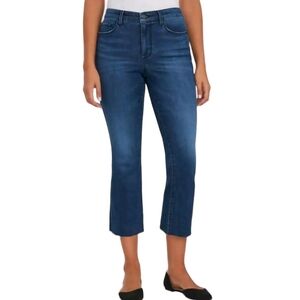Sanctuary Social Standard Mid Rise Kick Crop Jeans Size 28 NWT